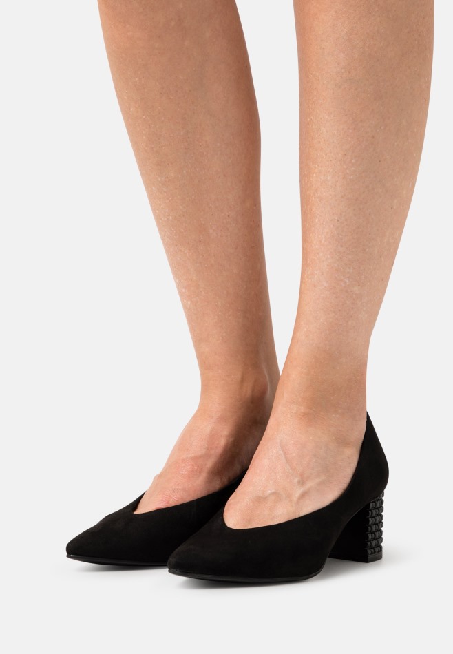 Gabor Noir | Escarpins à Talons Classiques Exclusifs